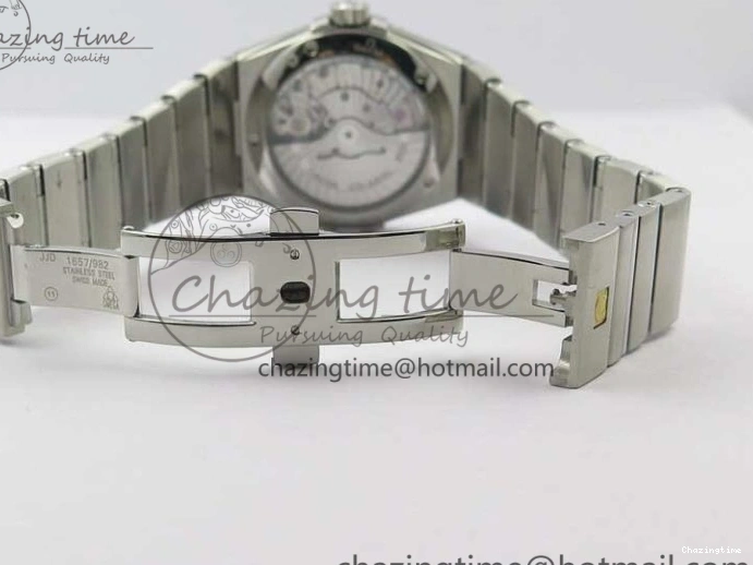 0323 SunProtective Constellation 38mm SS VSF 1:1 Best Edition Blue Textured Dial on SS Bracelet A8500 Super Clone 7917